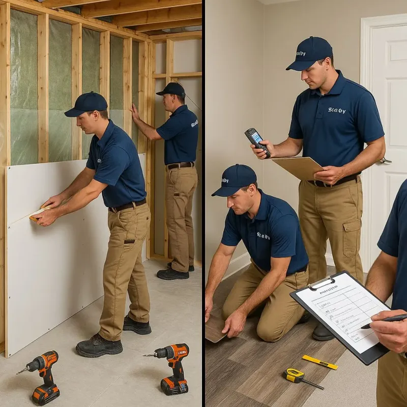 Repairs and Reconstruction process in Blount County, TN