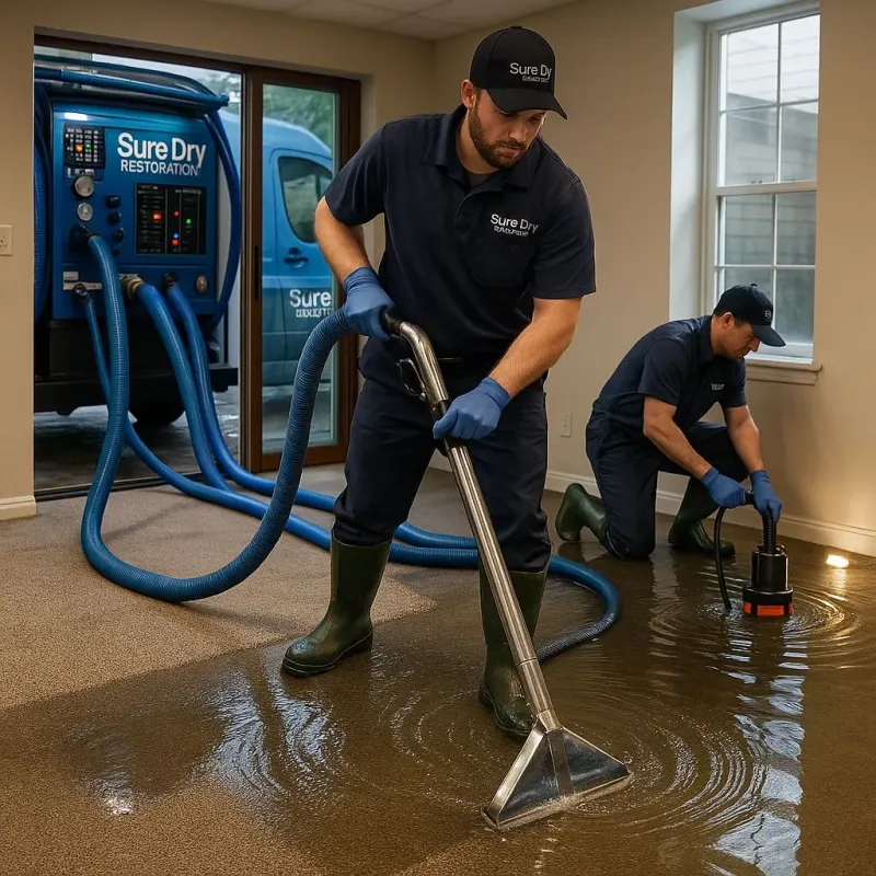 Water Extraction and Removal process in Blount County, TN
